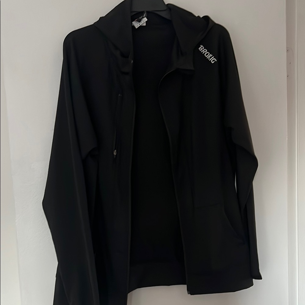 Black Performance Jacket by Brokig